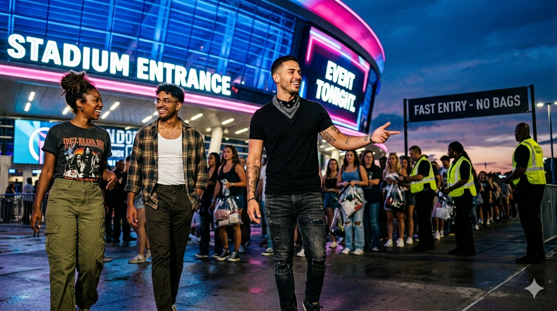 How to Get Through Stadium Security Faster: Skip the Bag Check